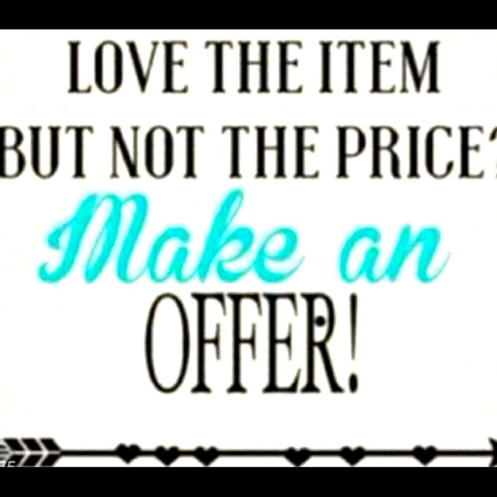 CLOSET PURGE!!! All items are negotiable- this is THE LAST WEEK FOR ALL ITEMS!!